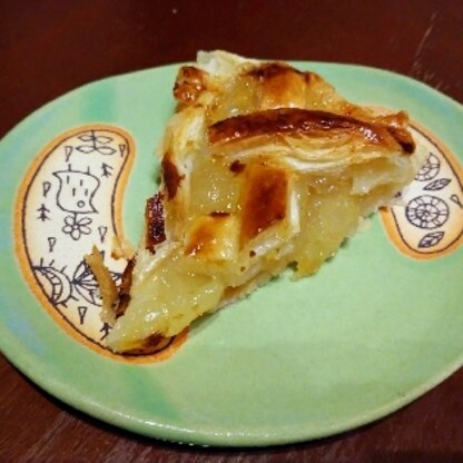 初めてアップルパイを作りましたが、簡単に美味しく出来上がりました。分かりやすいレシピ、ありがとうございました。